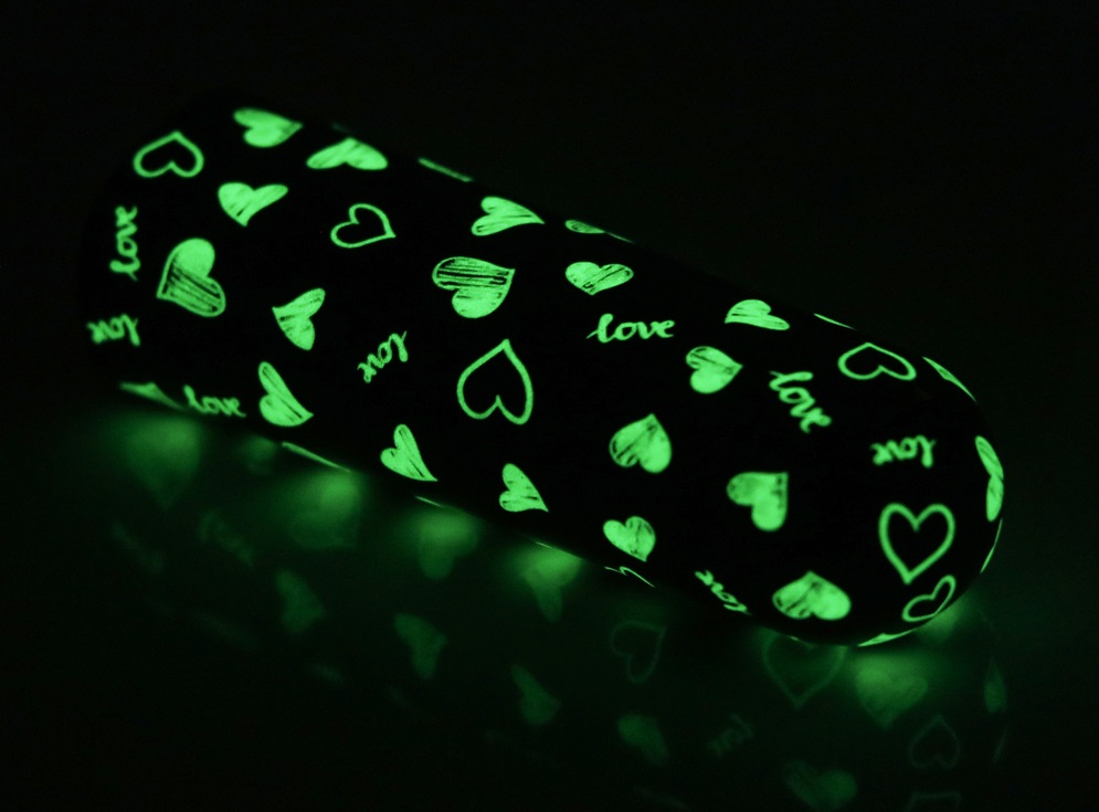 Rechargeable Glow-in-the-dark Massager is sized to stay at y... Lovetoy - Glow In Dark Mini Massager photo-5