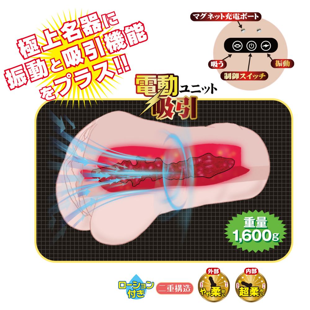 Add vibration and suction to this exquisite masterpiece! The... NPG - Eimi Fukada File 012 Vibro Masturbator photo-3