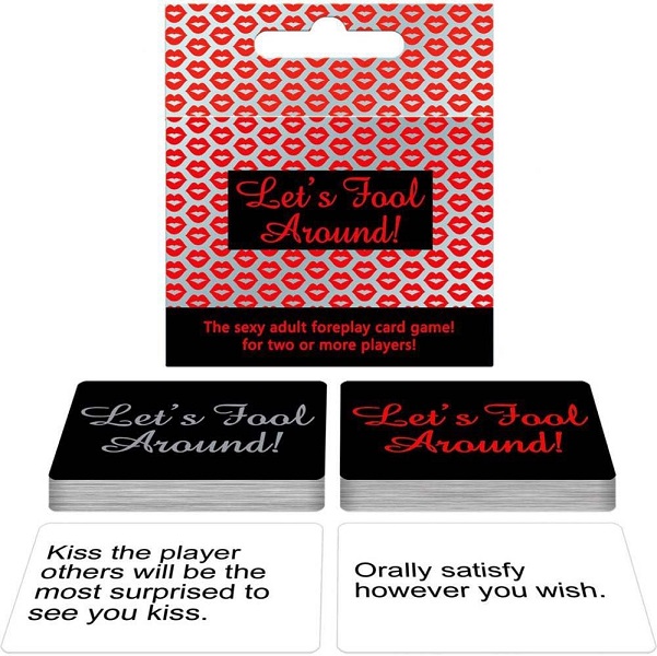 The sexy adult foreplay card game for two or more players!
... Kheper Games - Let’s Fool Around! Card Game photo-2