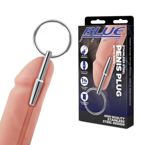 Blue Line - 陰莖塞連環 - 銀色 照片