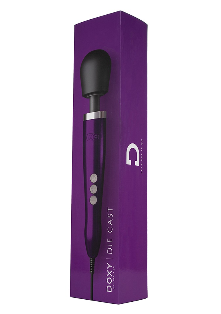 Indulge in the unparalleled features of the Doxy Die Cast. W... Doxy - Die Cast Massager - Purple photo-5