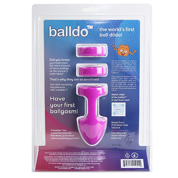 Discover a whole new method of penetration with the Balldo b... Balldo - Starter Set - Purple photo-6