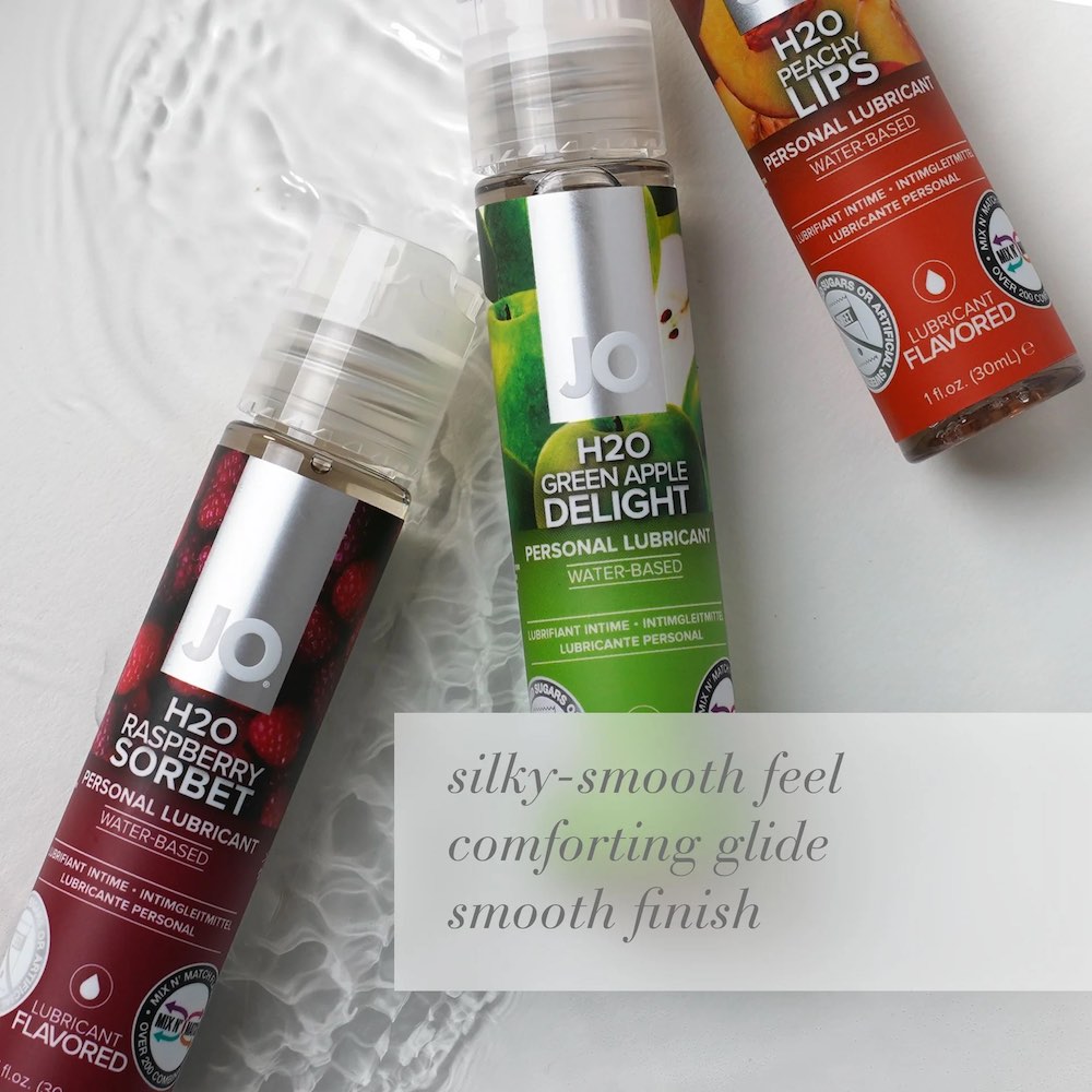 The JO H2O FLAVORED COLLECTION offers a flavorful array of p... JO - H2O Raspberry Lubricant - 120ml photo-3