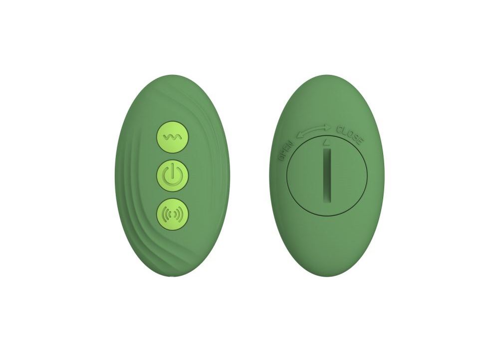 Olika - Cucumber Mini Vibrator - Green photo-10