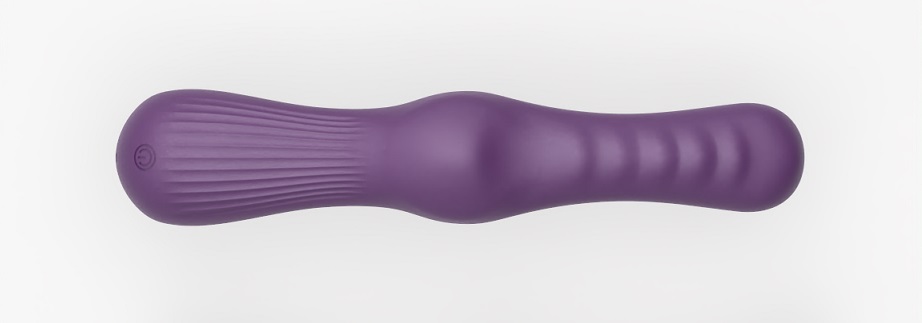 The hands-free sit-on Bouncy Bliss vibrator offers an extens... Bouncy Bliss - Flow Vibro Grinder Pillow - Purple photo-15