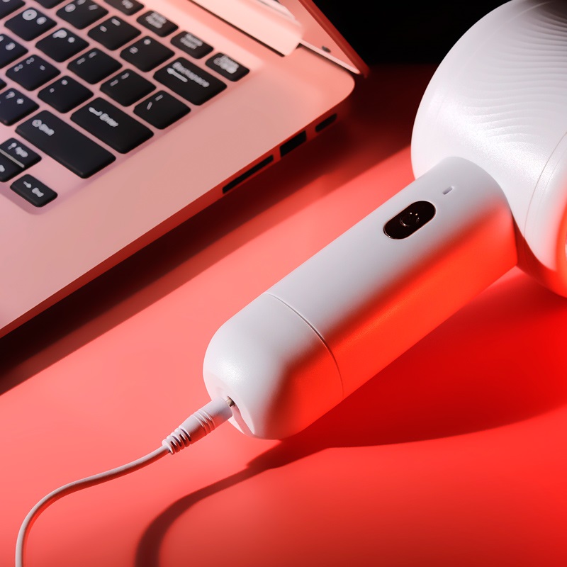 6 Kinds of thrusting
Rechargeable Lithium Polymer Battery
Ba... Secwell - FunnyMee Thrusting Masturbator - White photo-10