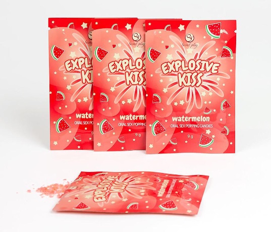 You don’t know how to innovate in oral sex and you think you... Secret Play - Popping Candies - Watermelon photo-8