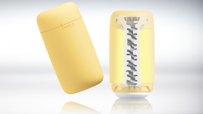 A new variation using the softest gel in TENGA history joins... Tenga - Puffy Thick Ribs - Custard Yellow photo-5