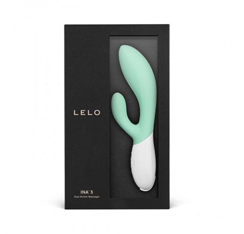 INA 3 is back stronger than ever: your favorite rabbit sex t... Lelo - Ina 3 Rabbit Vibrator - Seaweed photo-5