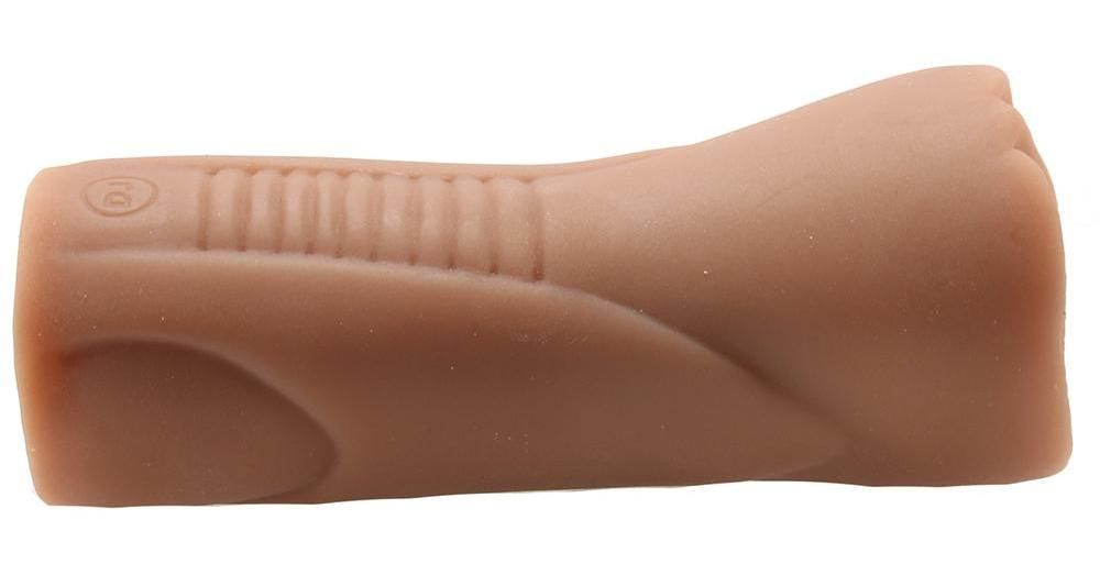 Smoldering beauty Honey Gold joins the line of Signature Str... Doc Johnson - Honey Gold Pocket Pussy - Caramel photo-5