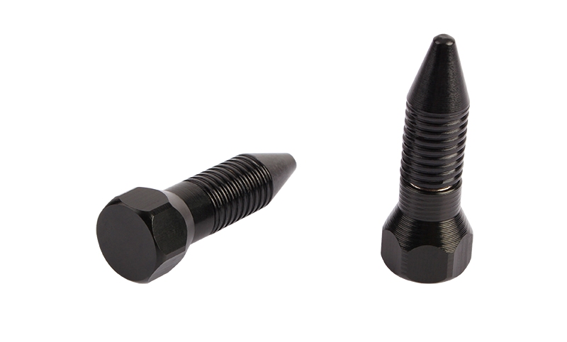 Realistic Screw Shape, Metal Coated Magnets, With No Piercin... Chisa - Screw Magnetic Nipple Clamps - Black photo-3