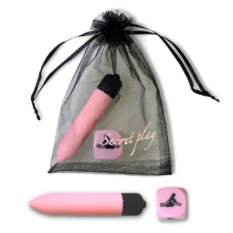 Have fun with this vibrating bullet and dice of positions ki... Secret Play - Sensual Feelings Kit - Pink photo-2
