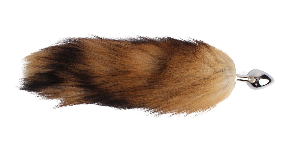 Soft & bushy tail, Anal train, Tapered easy entry tip, Rolep... Chisa - Fluffy Fox Plug photo-4