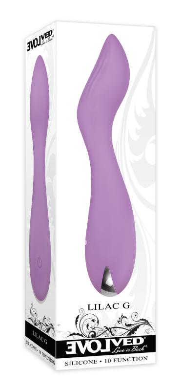 Powerful yet petite, this curvy shape is designed to reach y... Evolved - Lilac G-Spot Vibe - Purple photo-8