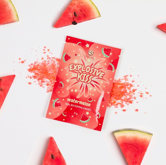 You don’t know how to innovate in oral sex and you think you... Secret Play - Popping Candies - Watermelon photo-4