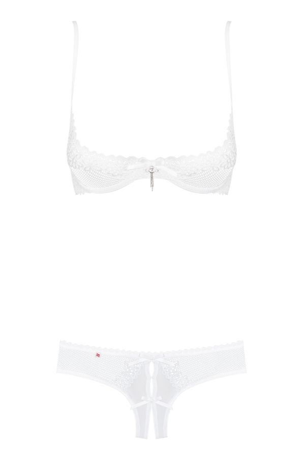 The best fun? Is waiting for you right inside of this cute b... Obsessive - Alabastra 2 pcs Set - White - S/M photo-8