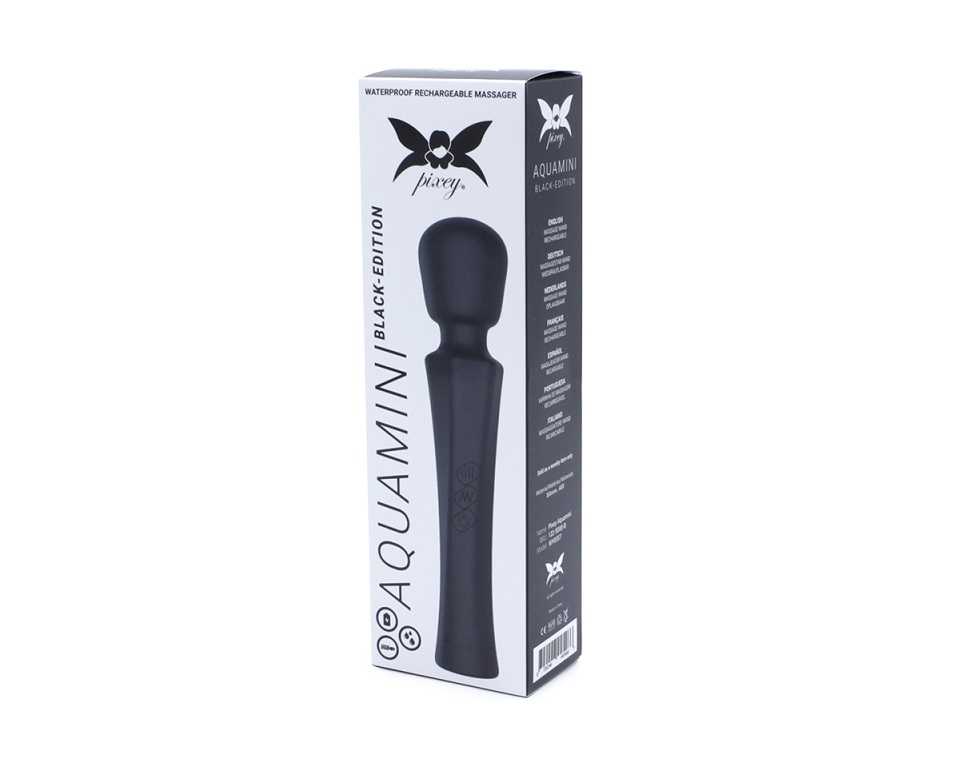 Small, waterproof and powerful? It’s the Pixey Aquamini. The... Pixey - Aquamini Massager - Black photo-8