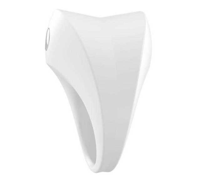 ovo B10 is made of 100% body safe silicone, with soft an... Ovo - B10 Vibro Ring - White photo-2