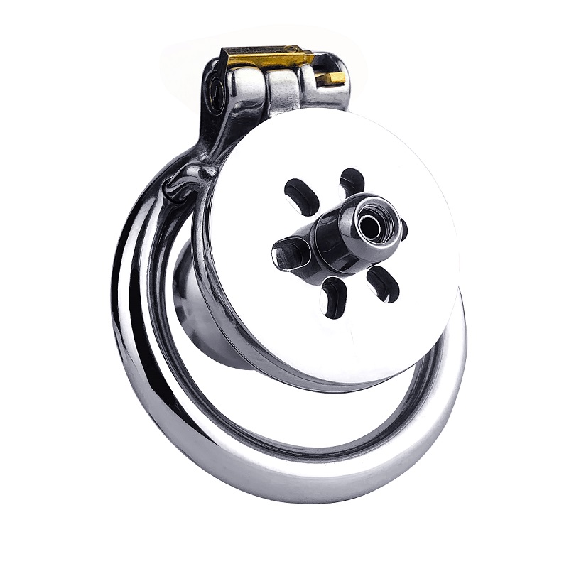 Material: 304 Stainless steel
Cage size: 41mm*45mm
Ring inne... FAAK - Pussy Chastity Cage w Cock Plug photo-7