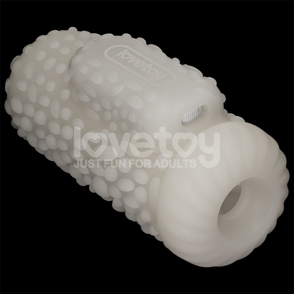 Discover ultimate pleasure and versatility with the Lovetoy ... Lovetoy - Knights Ring Vibro 2in1 Sleeve - Drip photo-5