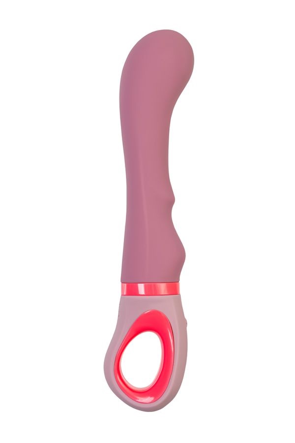 Vibrator has a classic shape and compact size. The anatomica... Flovetta - Rose 19cm Vibrator - Dusty Rose photo-3