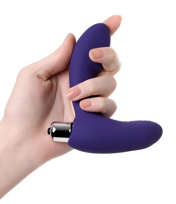 Bruman Flexible material, anatomical shape and small size gu... ToDo - Bruman Prostate Massager - Purple photo-2