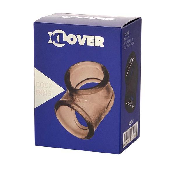 The penis ring will allow you to enhance the sensations and ... XLover - Cock Ring - Black photo-10
