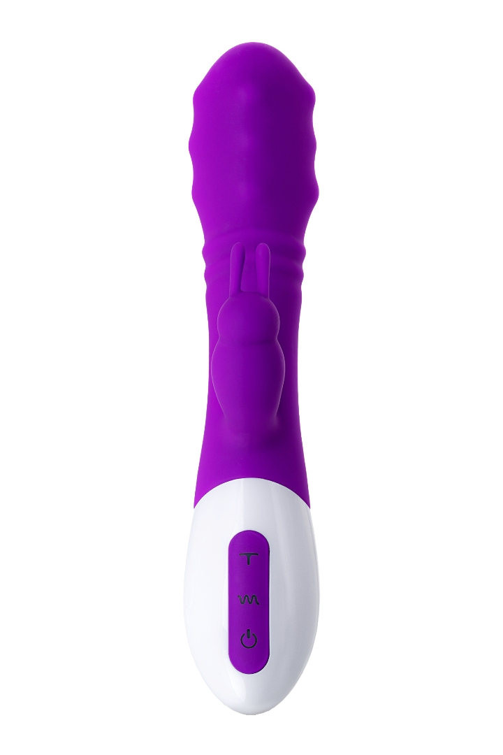 Pulsating balls rabbit vibrator with 7 vibrating modes and m... JOS - Taty Pulsating Rabbit Vibrator - Purple photo-4