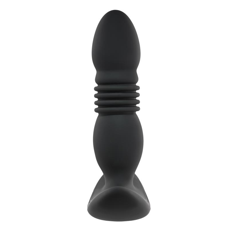 You'll trust The Thrust after experiencing the power of ... Playboy - Thrust Vibro Anal Plug - Black photo-4