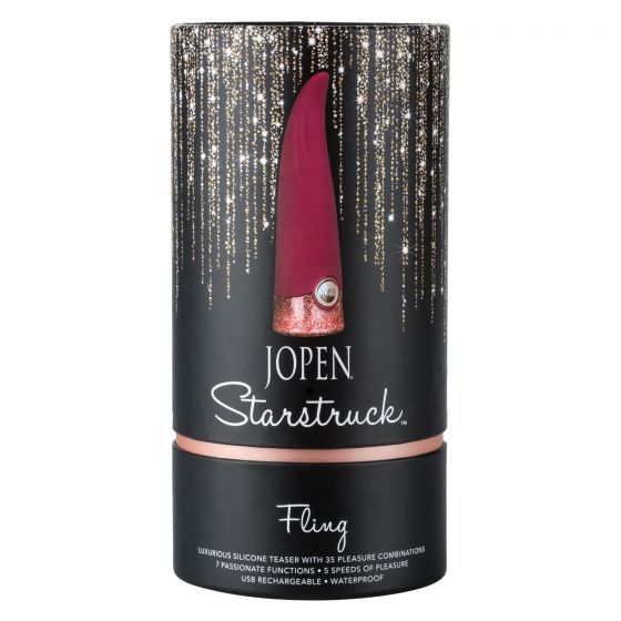 Give yourself over to a sensual love affair with the flexibl... CEN - Jopen Starstruck Fling Vibrator - Purple photo-11