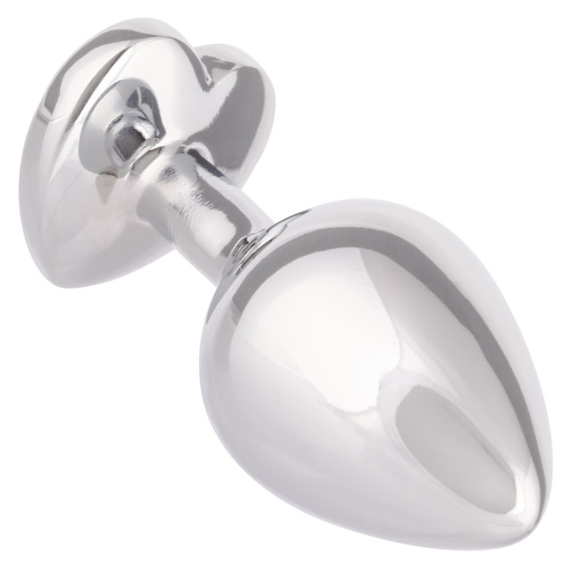 Introducing the Jewel Large Ruby Heart Plug, a captivating a... CEN - Jewel Ruby Heart Anal Plug L - Red photo-5