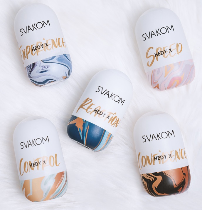 Pleasure knows no limits. Experience next-level satisfaction... SVAKOM - Hedy X Reaction - Translucid photo-10