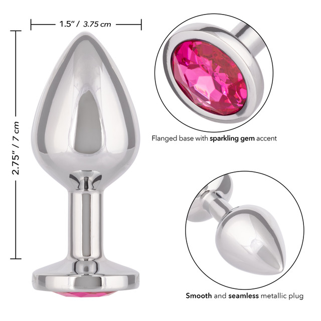 Introducing the Jewel Large Rose Plug, an exquisite and capt... CEN - Jewel Rose Anal Plug L - Pink photo-6