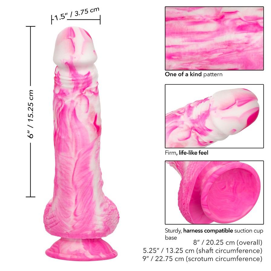 CEN - 6" 滑稽仿真阳具 - 粉红色 CEN - 6" 滑稽仿真阳具 - 粉红色 照片-8
