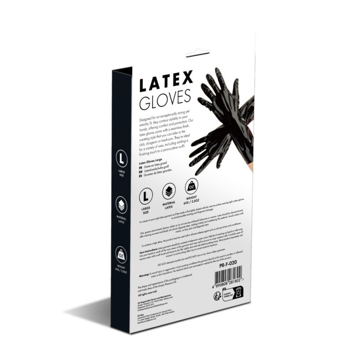 Prowler - Latex Gloves - Black - L photo-5