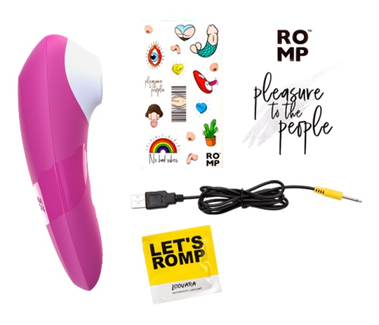我們想通知您,適用於 Wow Tech 產品(ROMP、Womanizer、We-Vibe、Arcwave)的充電器適配... Romp - Shine 陰蒂吸吮器- 粉紅色 照片-16