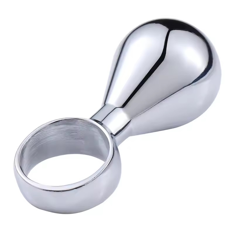 Tiny metal anal plug with ring
Material: Aluminium alloy
T... MT - Tiny Butt Plug w Ring - Silver photo-2