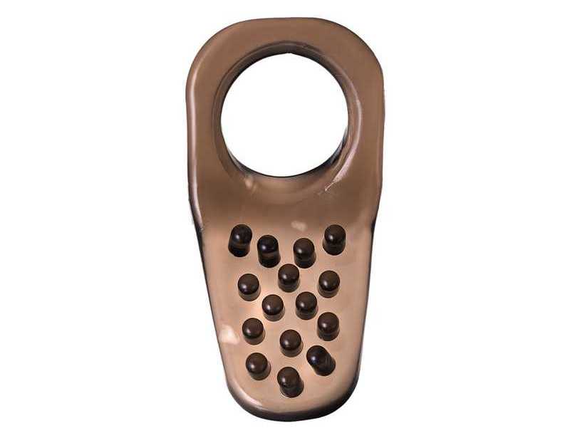 Your partner will enjoy sensual clitoral stimulation thanks ... XLover - Cock Ring - Black photo-3