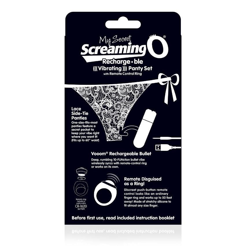 My Secret Screaming O Charged Panty is a remote-controlled 1... The Screaming O - Charged Remote Control Panty Vibe - Black photo-5