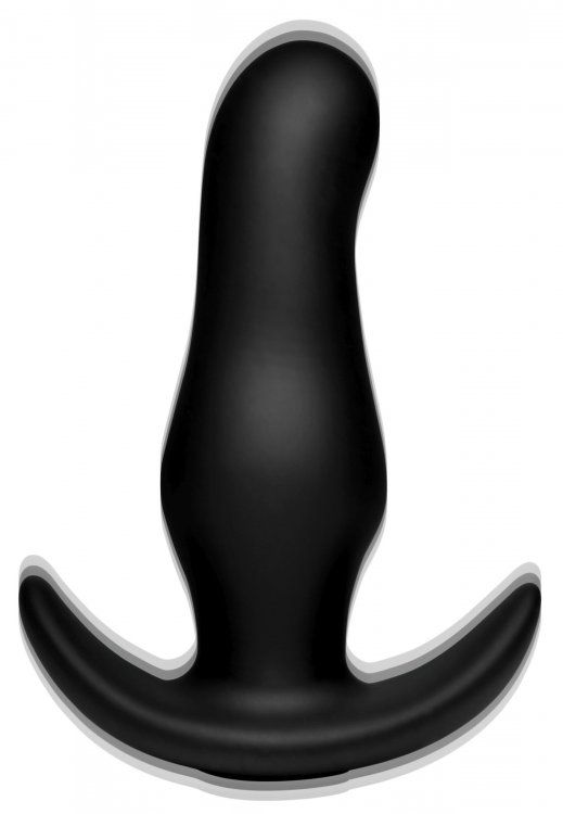 Expertly contoured to hit all the right spots, this innovati... Thump It - Kinetic Thumping 7x Prostate Anal Plug - Black photo-3