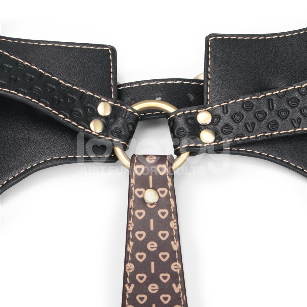 Unleash the essence of edgy luxury with our Rebellion Reign ... Lovetoy - Rebellion Reign Full Body Harness - Black photo-13