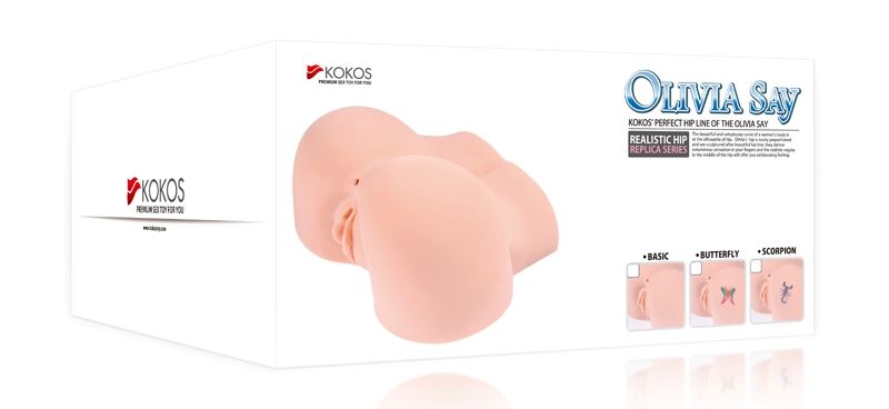 S-line Anal Sex: S-line crease and fine lines, the highest l... Kokos - Olivia Double Hole Masturbator 3.2kg photo-10
