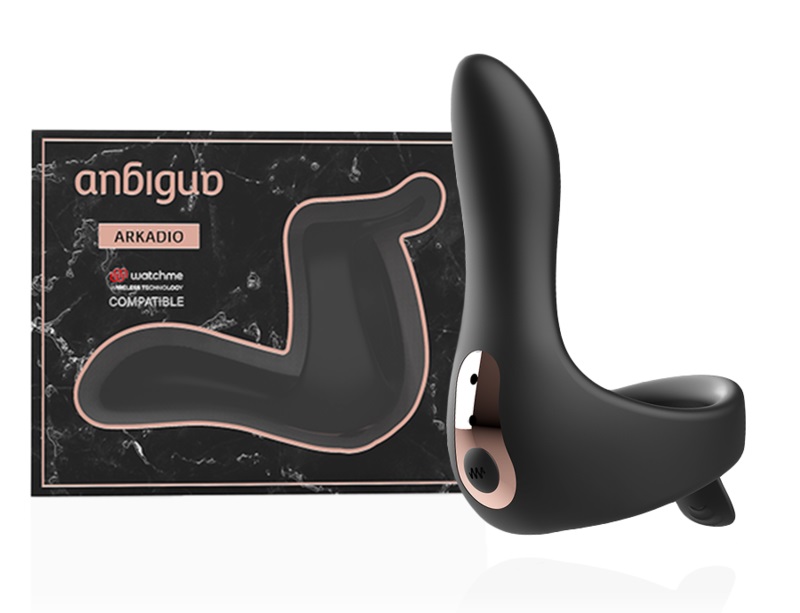 Morbidity is a human reality, that is, one of the basic impu... Anbiguo - Arkadio Prostate Massager - Black photo-12