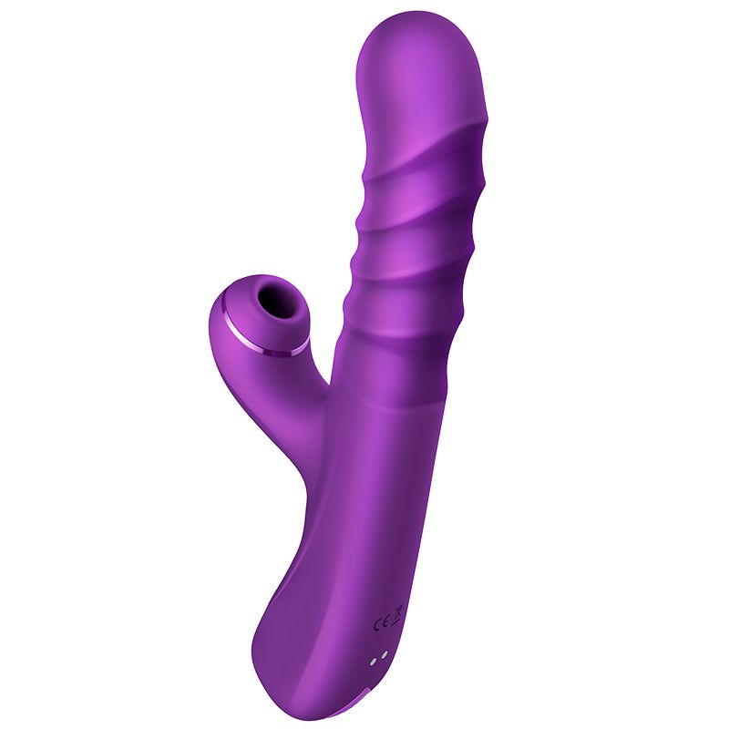 Body-safe silicone
Sucking, vibrating and thrusting functio... Erocome - Phoenix - Purple photo-5