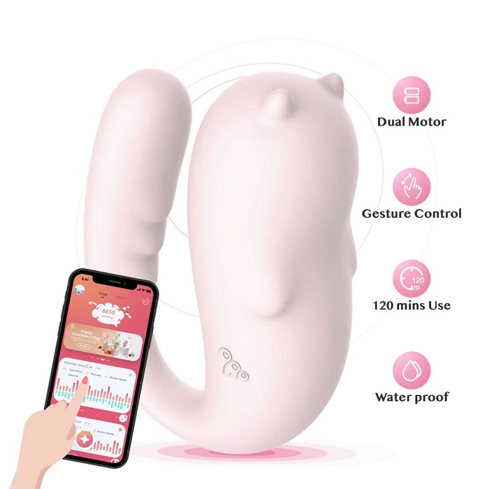 From Bluetooth vibrators and Bluetooth sex toys, to vibrator... Monster Pub - Mr. Devil 2 G-Spot Heating Vibrator photo-2