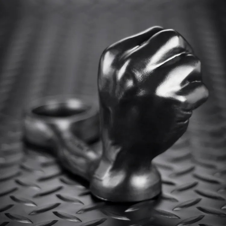 PUNCH is a pure silicone asslock designed with fisters in mi... Oxballs - Punch Fist Asslock - Black photo-4