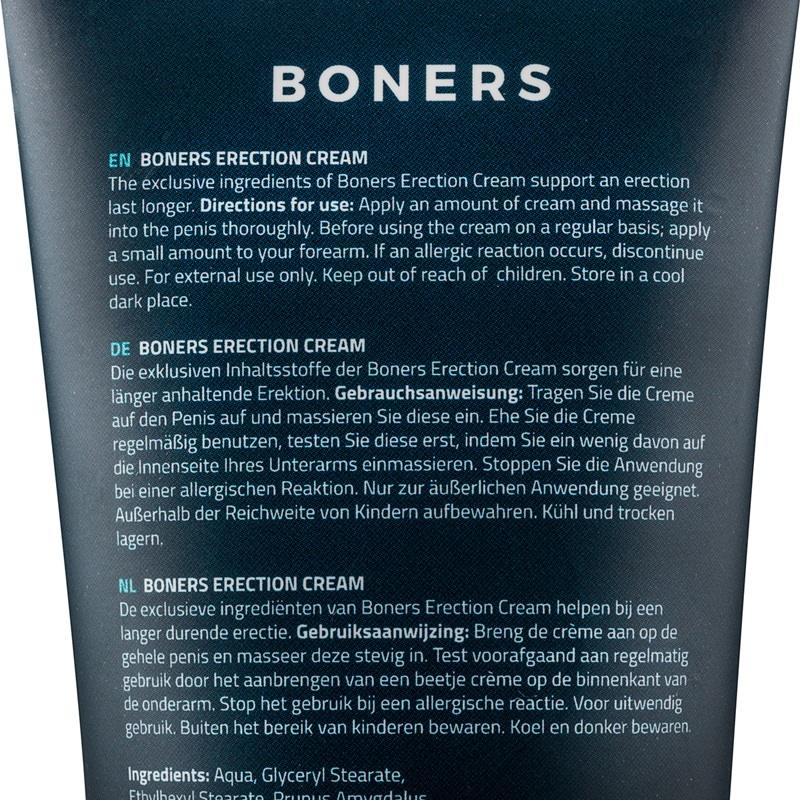 The special ingredients of the Boners Erection Cream can hel... Boners - Erection Cream - 100ml photo-5