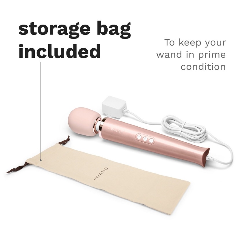 Classic makes a comeback! Le Wand took their award-winning O... Le Wand - Powerful Plug-In Massager - Rose Gold photo-12