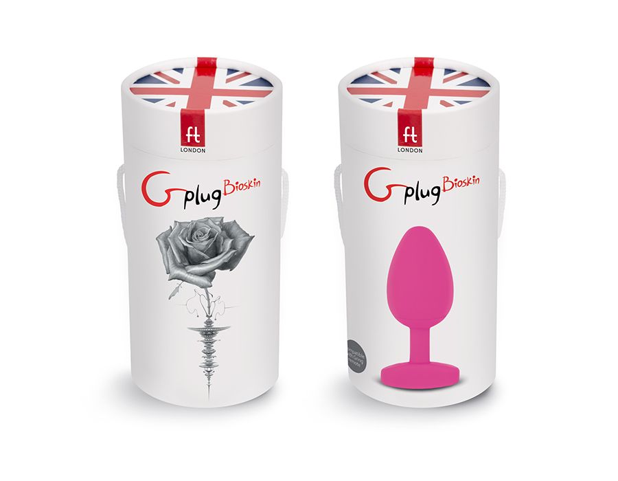 First anal plug in the world made of BIOSKIN!
Fun Toys rea... Gvibe - Gplug Bioskin - Sweet Raspberry photo-7