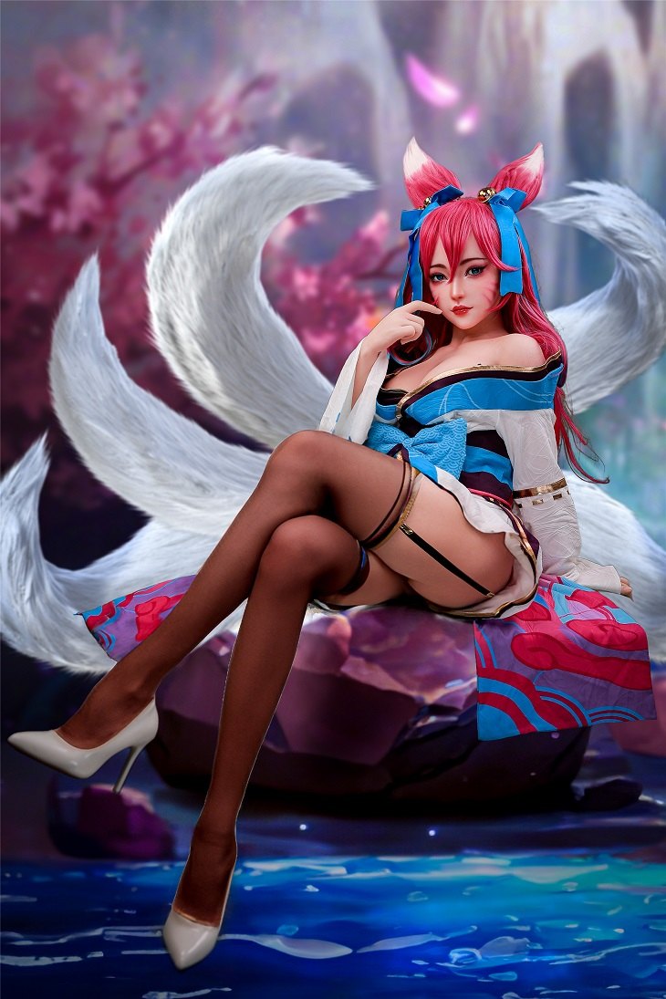 To check the sample of realistic doll visit our showroom.
... Penelope Fantasy Realistic Sex Doll, Curvy Body, Soft Silicone 163 cm (5'3 ft) photo-3